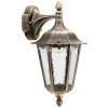 Albert 819 outdoor wall light brown, brass, 1-light source