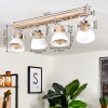 Orny Ceiling Light Light wood, white, 4-light sources