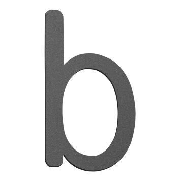 CMD house number anthracite