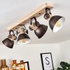 Orny Ceiling Light brown, Light wood, 4-light sources