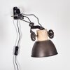 Orny Wall Light brown, Light wood, 1-light source