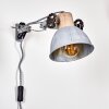 Orny Wall Light Light wood, silver, 1-light source