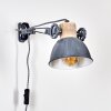 Orny Wall Light grey, Light wood, 1-light source