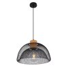 Globo VITIANO Pendant Light brown, black, 1-light source