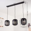 Mongolei Pendant Light black, 3-light sources