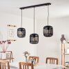 Mongolei Pendant Light black, 3-light sources