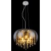 Globo KALLA Pendant Light chrome, 5-light sources