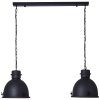 Brilliant Kiki Pendant Light black, 2-light sources