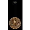 Globo HILDEGARD Pendant Light black, 1-light source