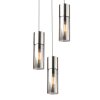 Globo ANNIKA Pendant Light matt nickel, 3-light sources