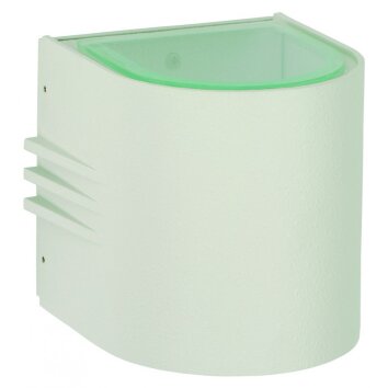 Albert 2308 outdoor wall light LED white, 2-light sources