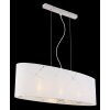 Globo NEMMO Pendant Light silver, 3-light sources