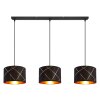 Globo BEMMO Pendant Light black, 3-light sources