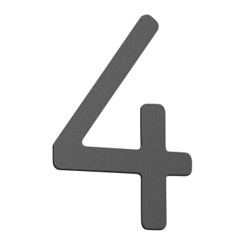 CMD house number anthracite