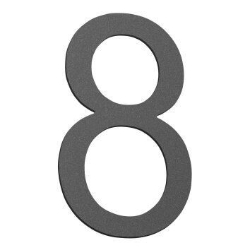 CMD house number anthracite