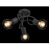 Globo XARA I Ceiling Light black, 3-light sources