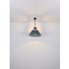 Globo GÜNTHER Pendant Light blue, black, 1-light source