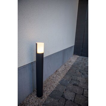 Lutec CYRA path light LED black, 1-light source