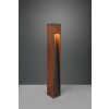 Trio Canning path light Dark wood, matt nickel, 1-light source