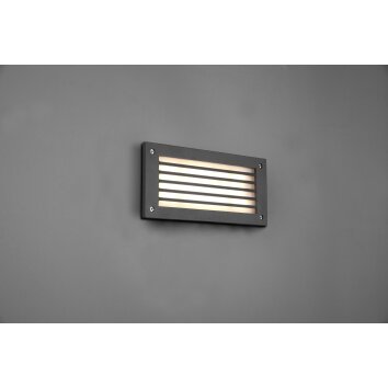 Trio Hardey Outdoor Wall Light LED anthracite, 1-light source