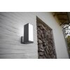 Lutec CUBA Outdoor Wall Light LED anthracite, 2-light sources