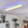 Mota Ceiling Light LED white, 1-light source, Remote control, Colour changer