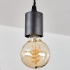 Hautahi Pendant Light Light wood, black, 3-light sources