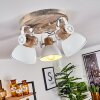 Orny Ceiling Light Light wood, white, 3-light sources