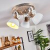 Orny Ceiling Light Light wood, white, 3-light sources