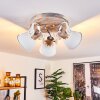 Orny Ceiling Light Light wood, white, 3-light sources