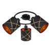 Globo BEMMO Ceiling Light black, 3-light sources