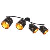 Globo BEMMO Ceiling Light black, 4-light sources