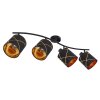 Globo BEMMO Ceiling Light black, 4-light sources