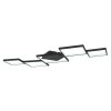 Globo KURIO Ceiling Light LED black, 1-light source, Remote control