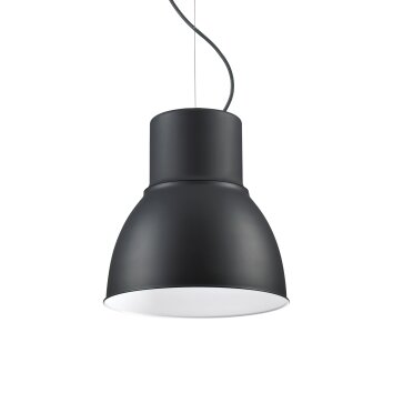 Ideallux BREEZE Pendant Light black, white, 1-light source