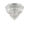 Ideallux DUBAI Ceiling Light chrome, 24-light sources