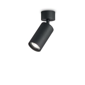 Ideallux DYNAMITE Ceiling Light black, 1-light source
