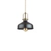 Ideallux ERIS-2 Pendant Light gold, 1-light source