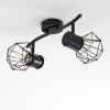 Bardhaman Ceiling Light black, 2-light sources