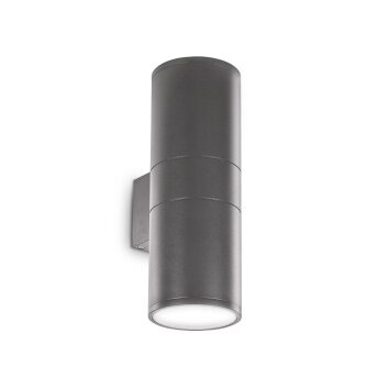Ideallux GUN Outdoor Wall Light anthracite, 2-light sources