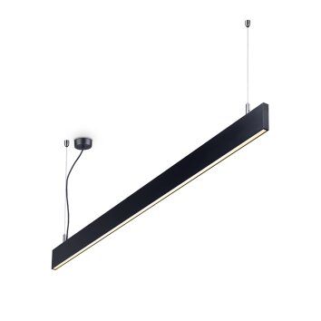 Ideallux LINUS Pendant Light LED black, 1-light source
