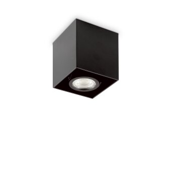 Ideallux MOOD Ceiling Light black, 1-light source