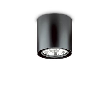 Ideallux MOOD Ceiling Light black, 1-light source