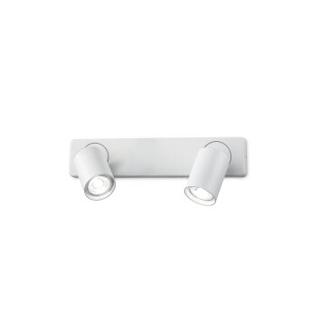 Ideallux RUDY Wall Light white, 2-light sources