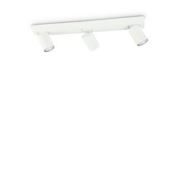 Ideallux RUDY Ceiling Light white, 3-light sources