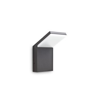 Ideallux STYLE Outdoor Wall Light LED anthracite, 1-light source