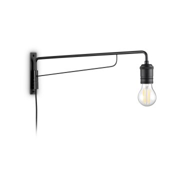 Ideallux TRIUMPH Wall Light black, 1-light source