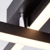 Brilliant Kjorn Ceiling Light LED black, white, 1-light source