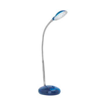 Brilliant Timmi Table lamp LED blue, transparent, clear, 1-light source