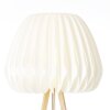 Brilliant Inna Floor Lamp Light wood, white, 1-light source